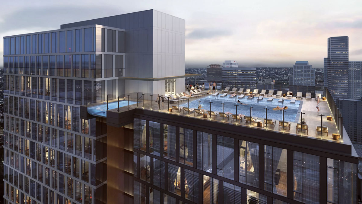 Downtown Nashville's newest 34-floor residential tower celebrates completion